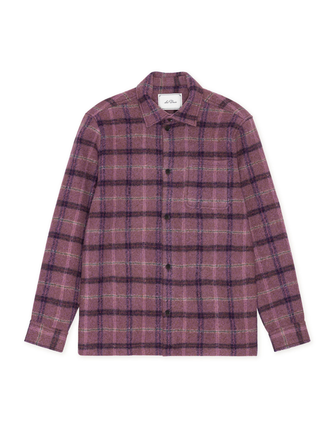 Les Deux Check Wool Overshirt