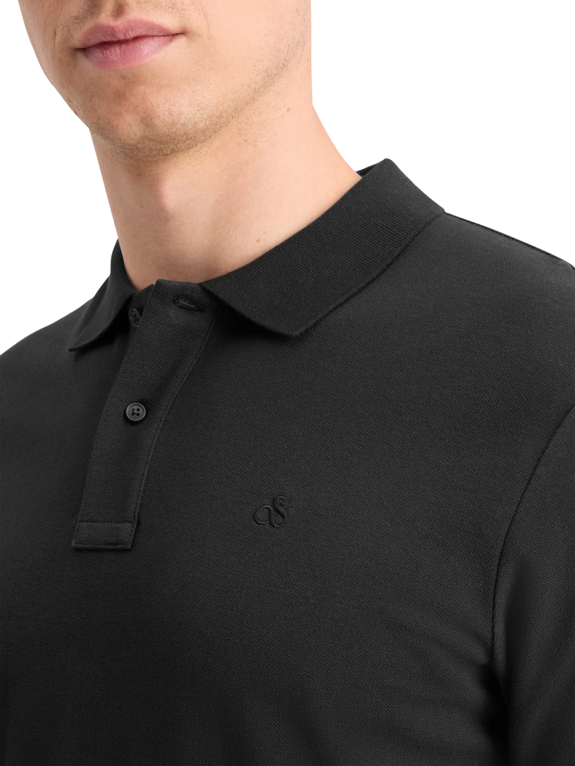 Scotch & Soda Logo Pique Polo