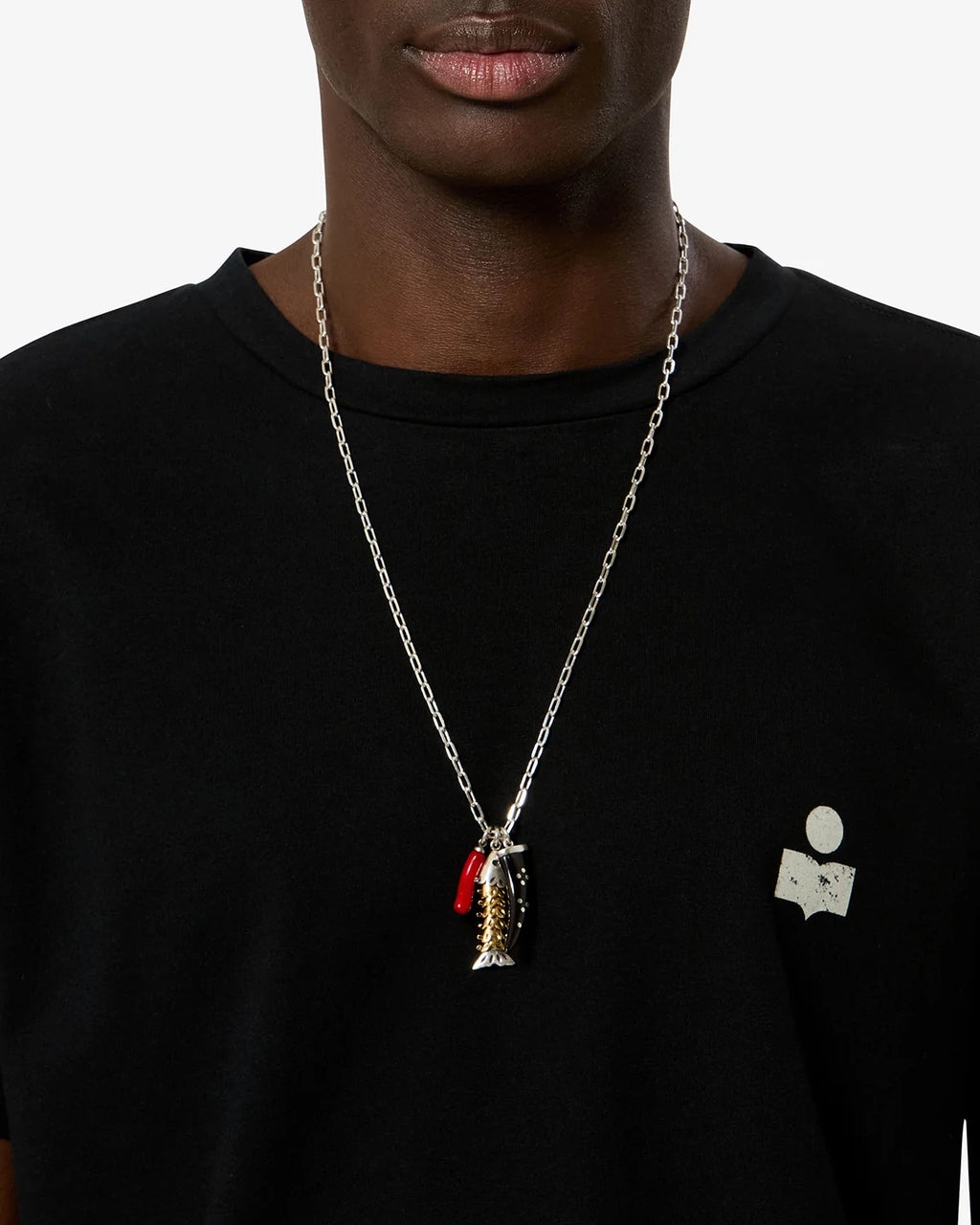 Isabel Marant New River Man Long Necklace