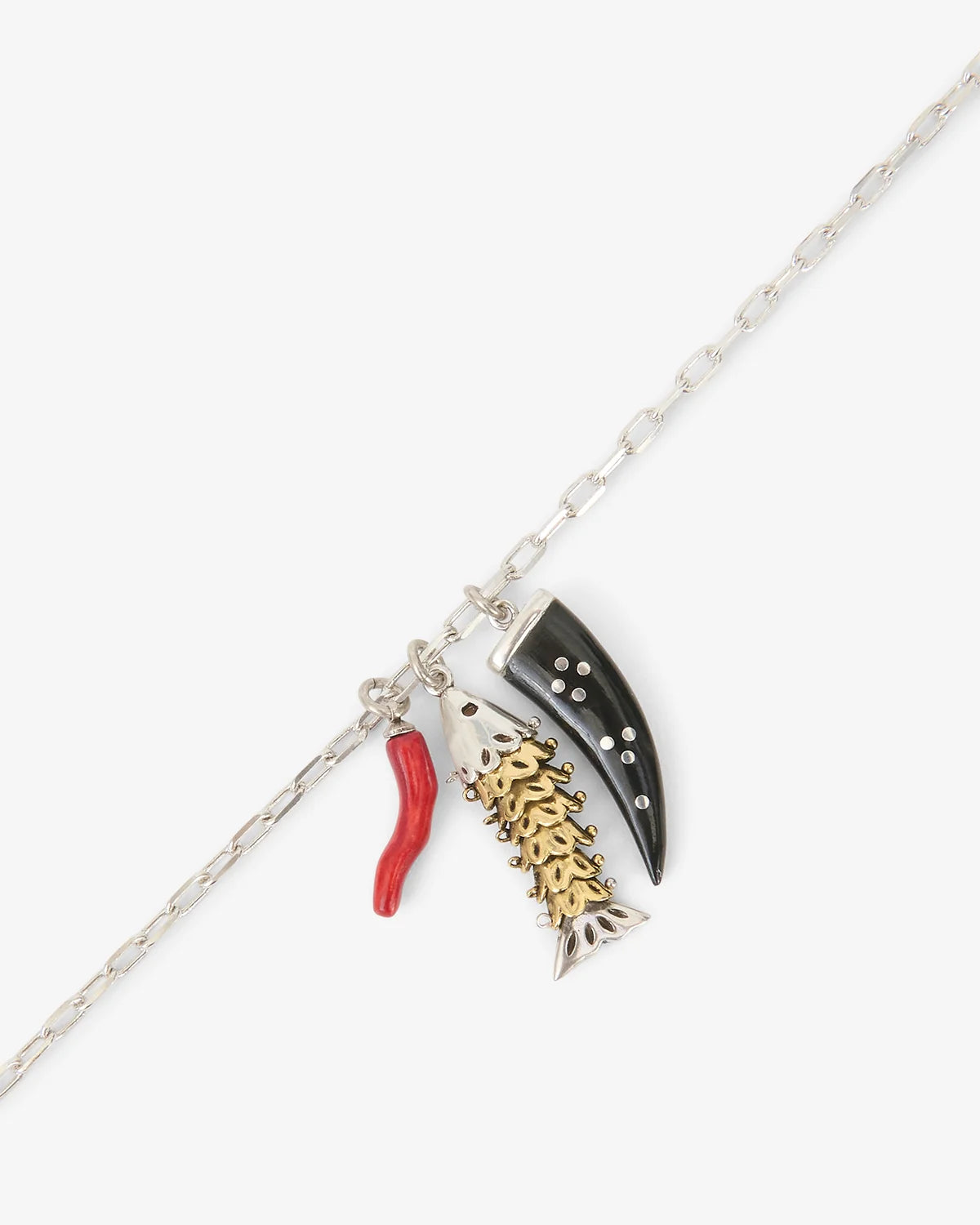 Isabel Marant New River Man Long Necklace