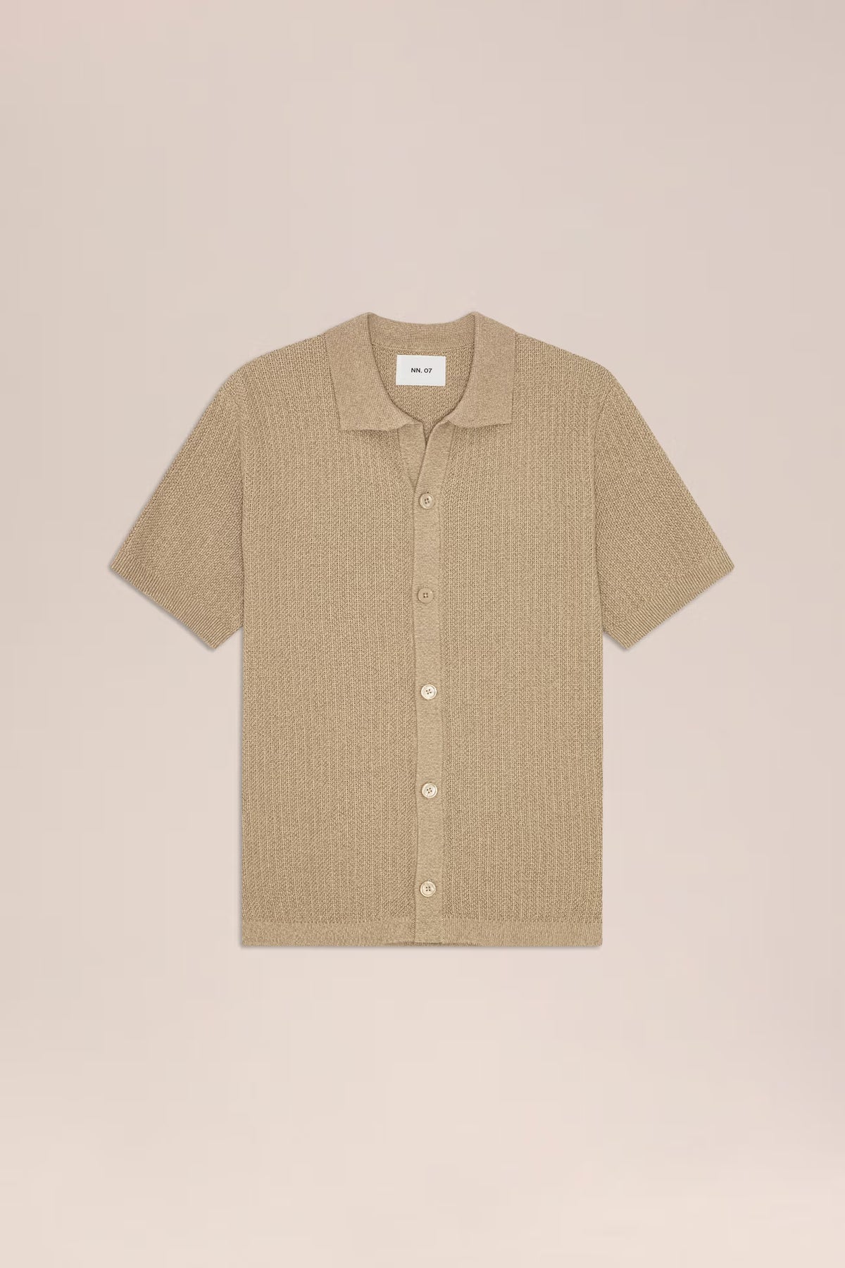 NN.07 Ares Knit Organic Cotton Shirt