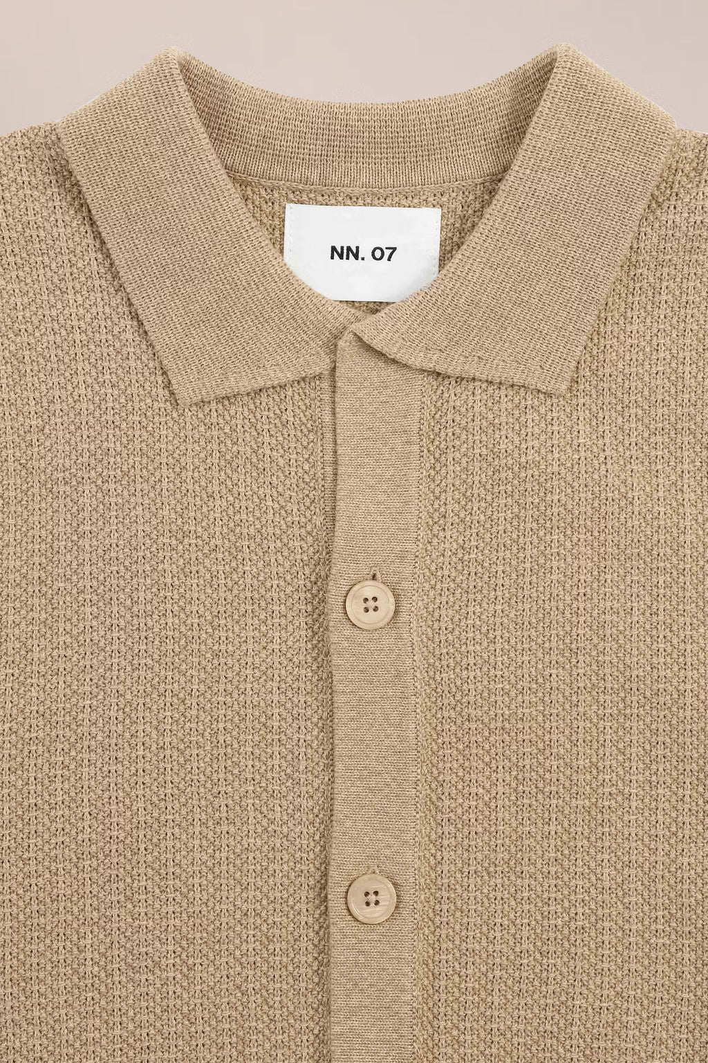 NN.07 Ares Knit Organic Cotton Shirt