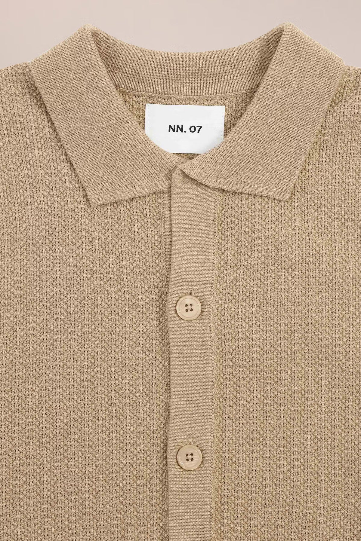 NN.07 Ares Knit Organic Cotton Shirt