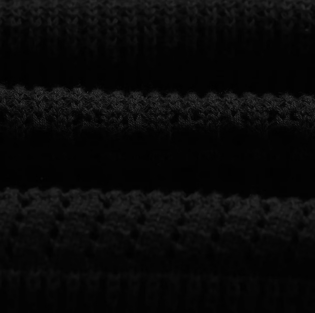 Wax London Seina Polo - Stripe Open Knit