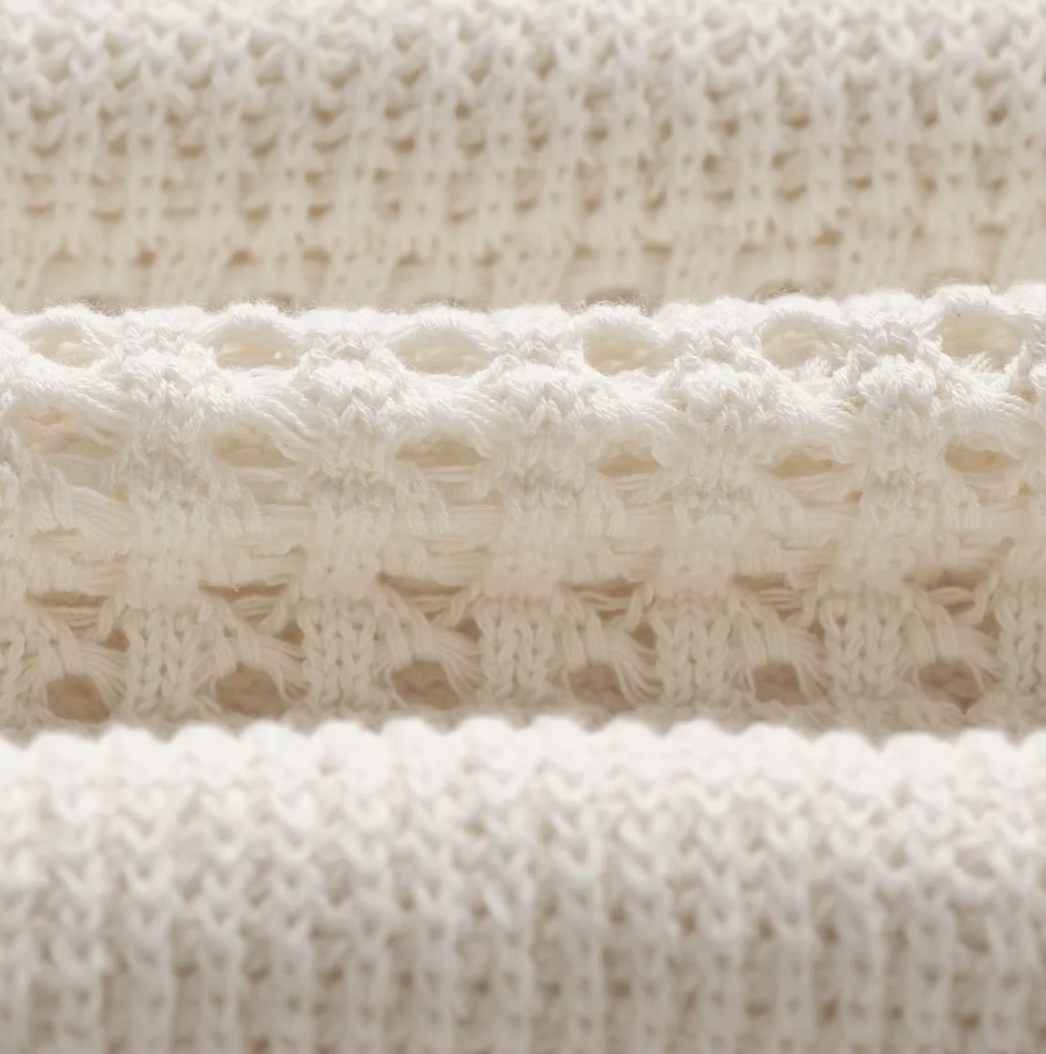 Wax London Seina Polo - Stripe Open Knit