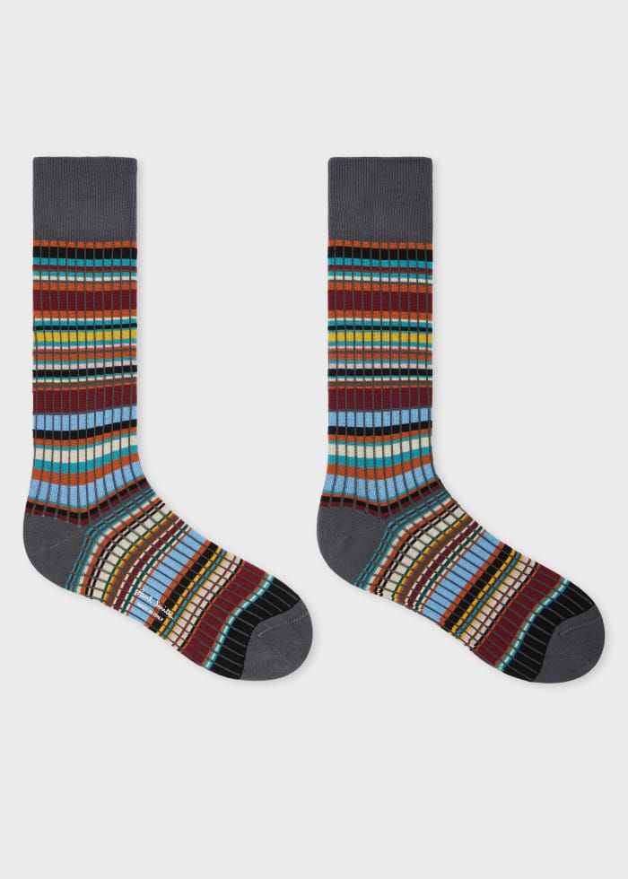 Paul Smith Ribbed Signature Sock