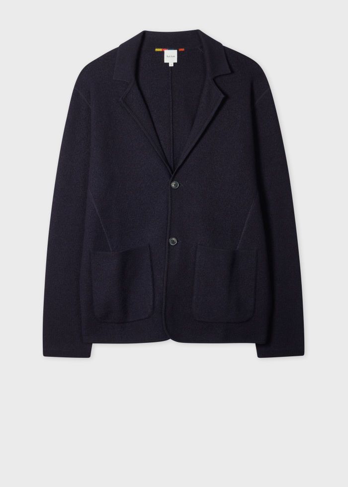 Paul Smith Knitted Single Breasted Jacket