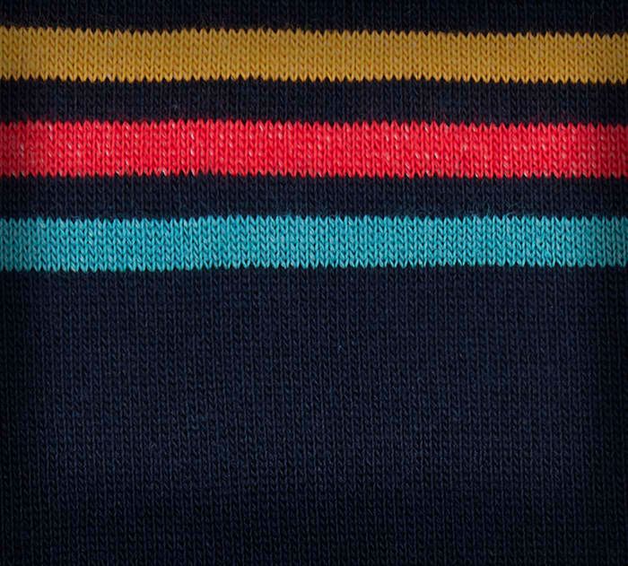 Paul Smith Navy 'Artist Stripe' Lorenzo Sock