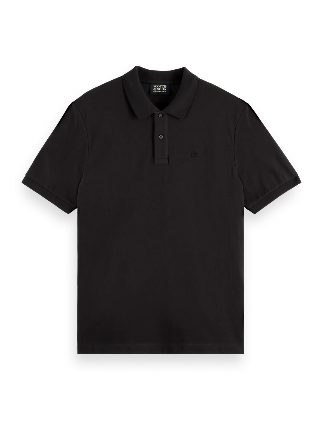 Scotch & Soda Logo Pique Polo