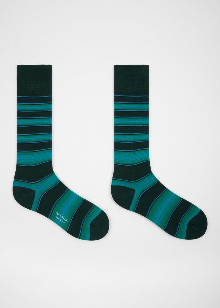 Paul Smith Sock Space Dye Stripe