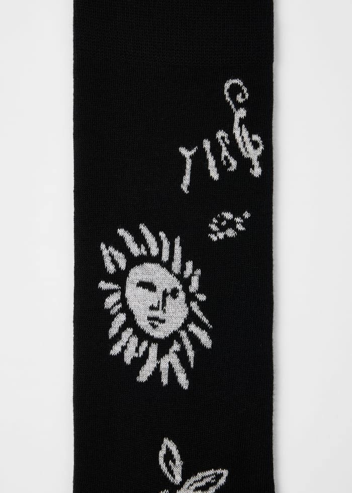 Paul Smith Men's Sock Ink Spot Motifs