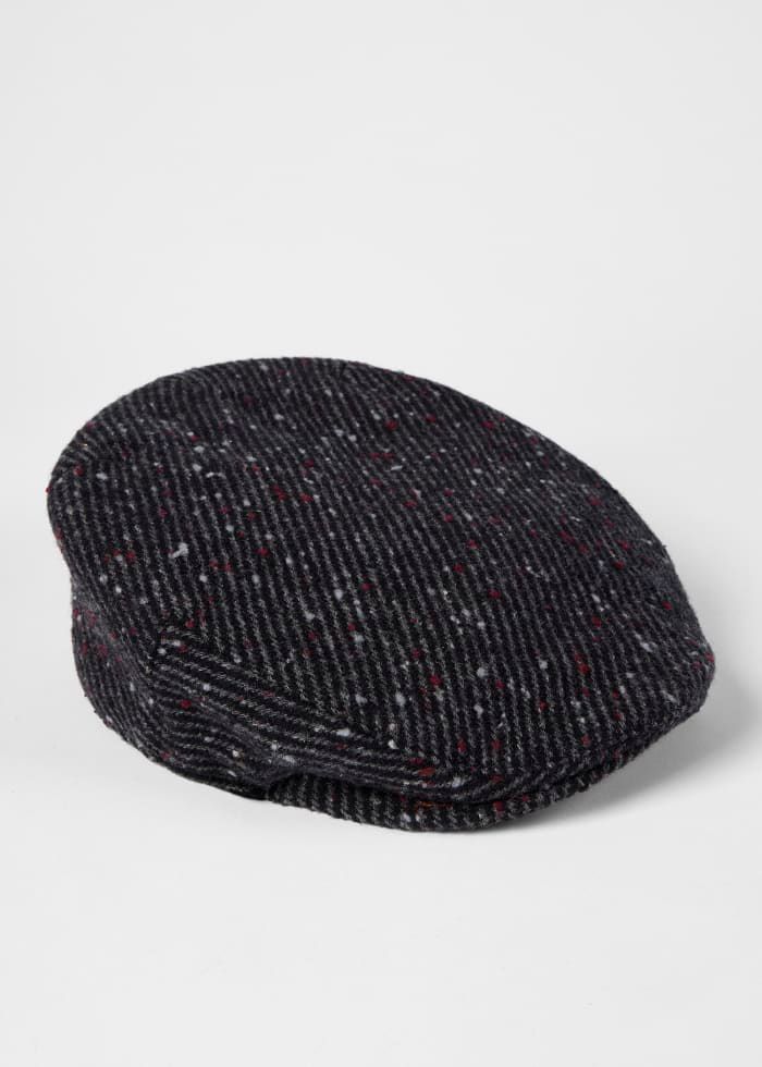Paul Smith Fleck Stripe Flat Cap