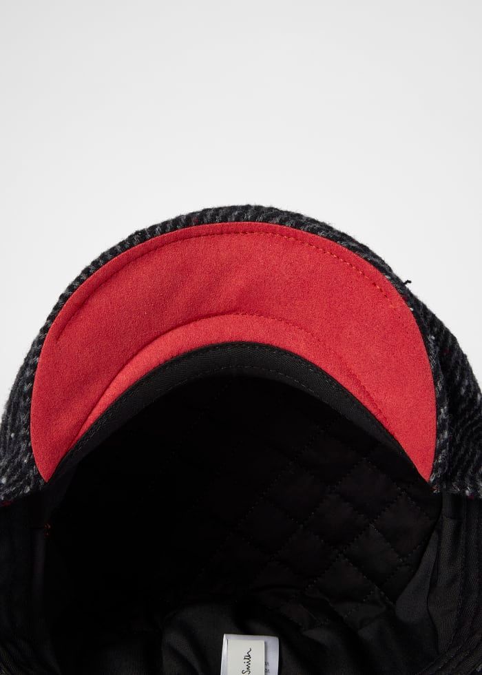 Paul Smith Fleck Stripe Flat Cap