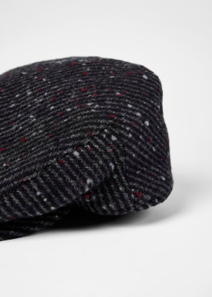Paul Smith Fleck Stripe Flat Cap