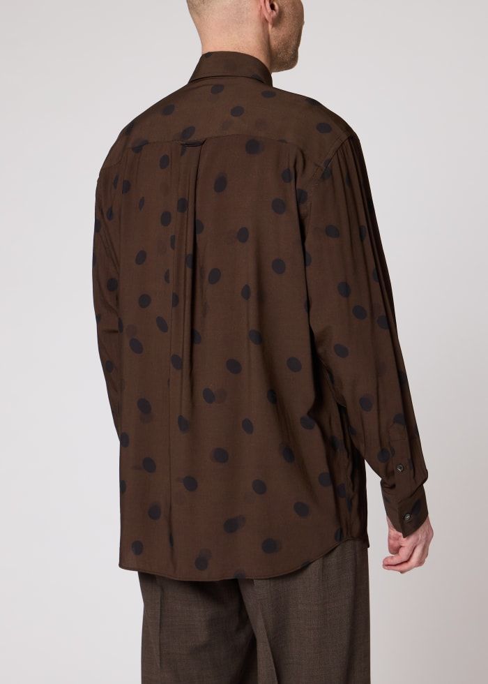 Paul Smith Easy Fit Shirt Brown