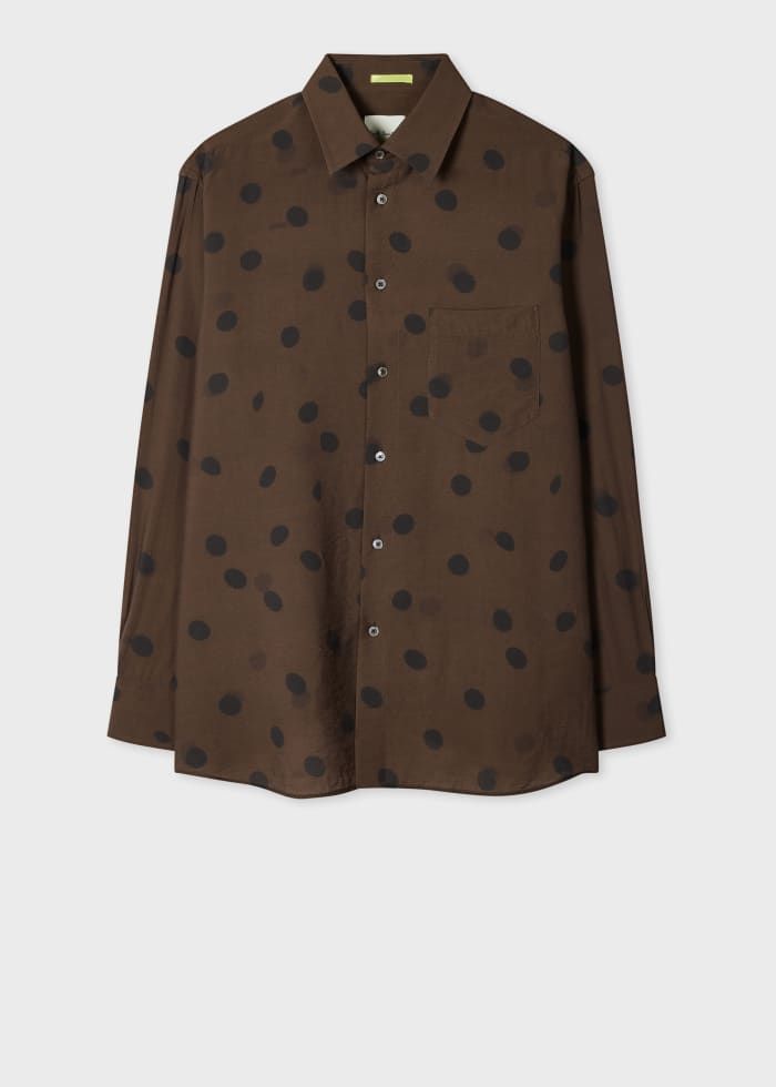 Paul Smith Easy Fit Shirt Brown