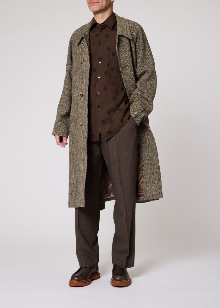 Paul Smith Easy Fit Shirt Brown