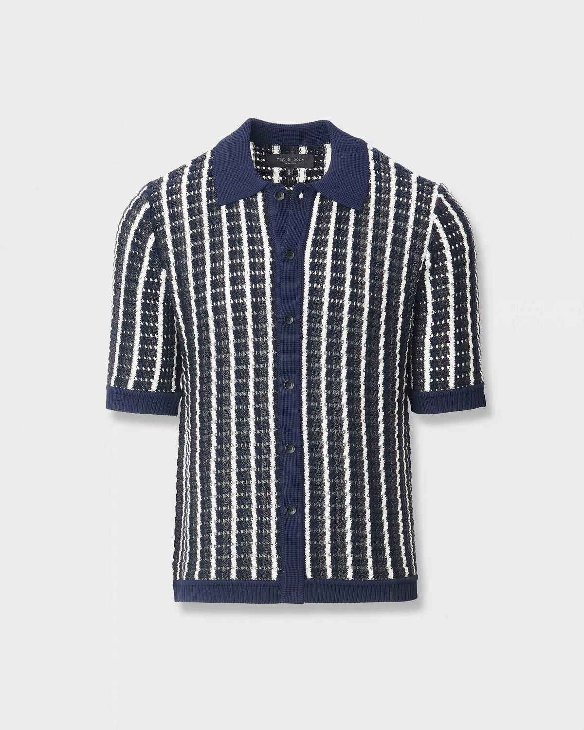 Rag & Bone Crochet Short Sleeve Dalton
