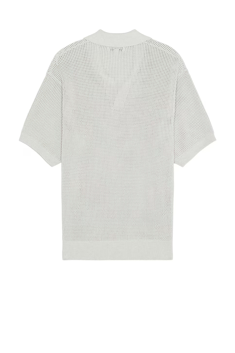 Frame Open Weave Polo Sweater