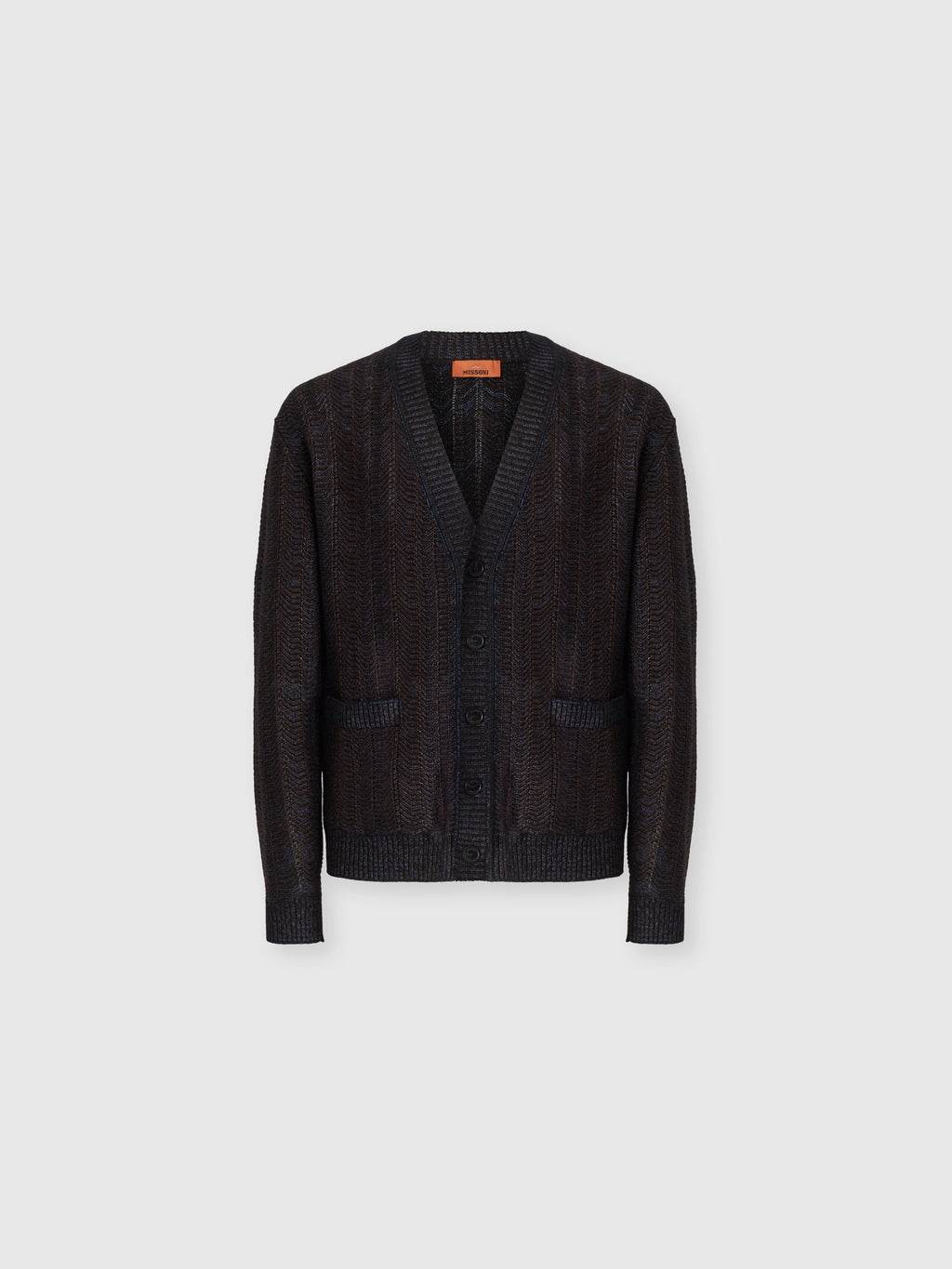 Missoni Wool and viscose-blend cardigan with Greek key motif