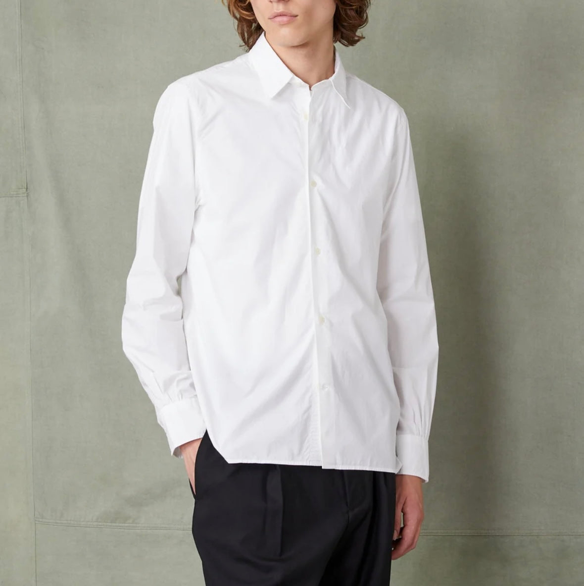 Officine Generale Soft Col Shirt
