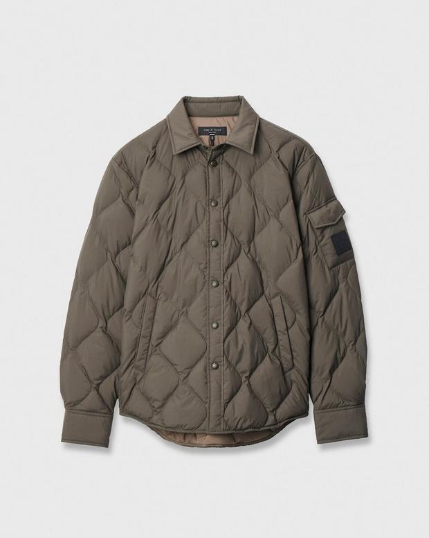 Rag & Bone Dane Quilted Shirt Jacket