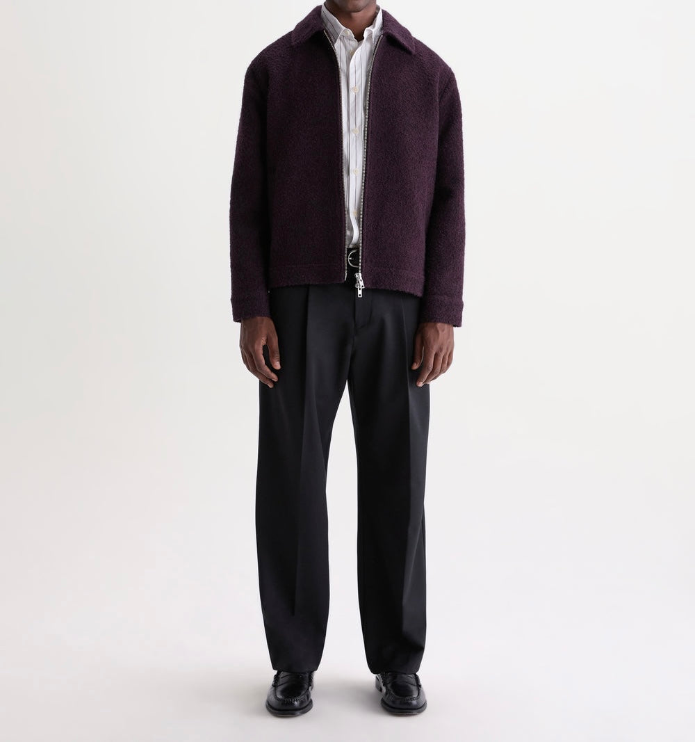 Wax London Heath Jacket Wool Blend Boucle