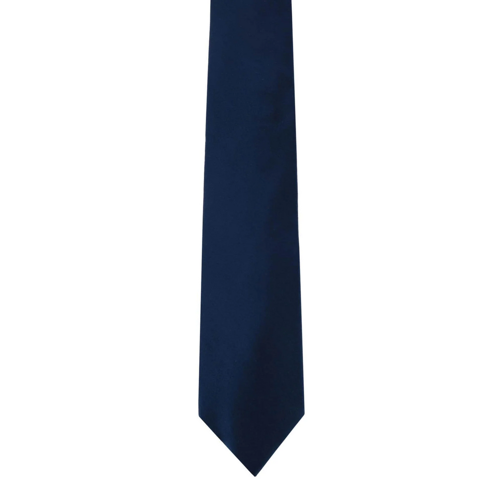 Trafalgar Sutton Solid Color Silk Necktie
