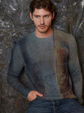 Autumn Cashmere Water Color Print Crew