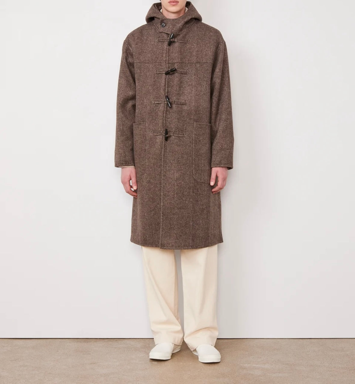 Officine Generale Yani Duffle Coats Split Wool