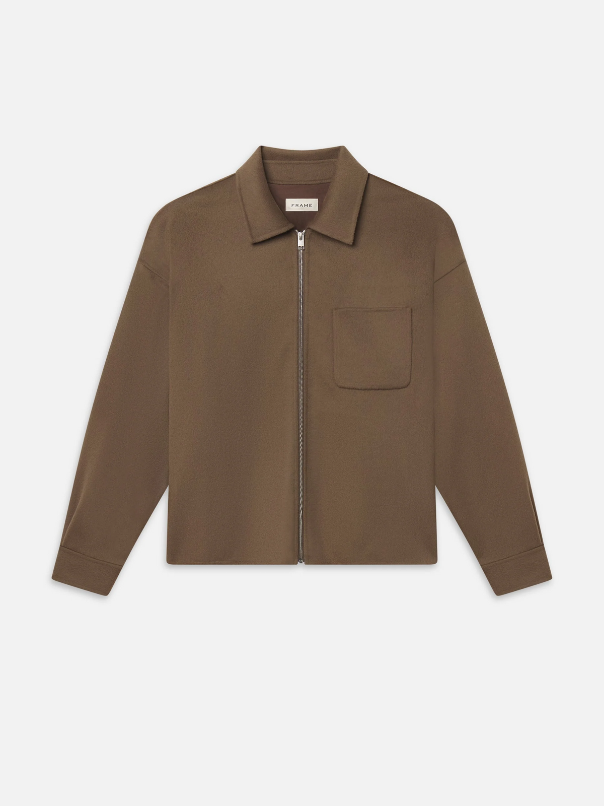 Frame Double Face Zip Shirt Jacket