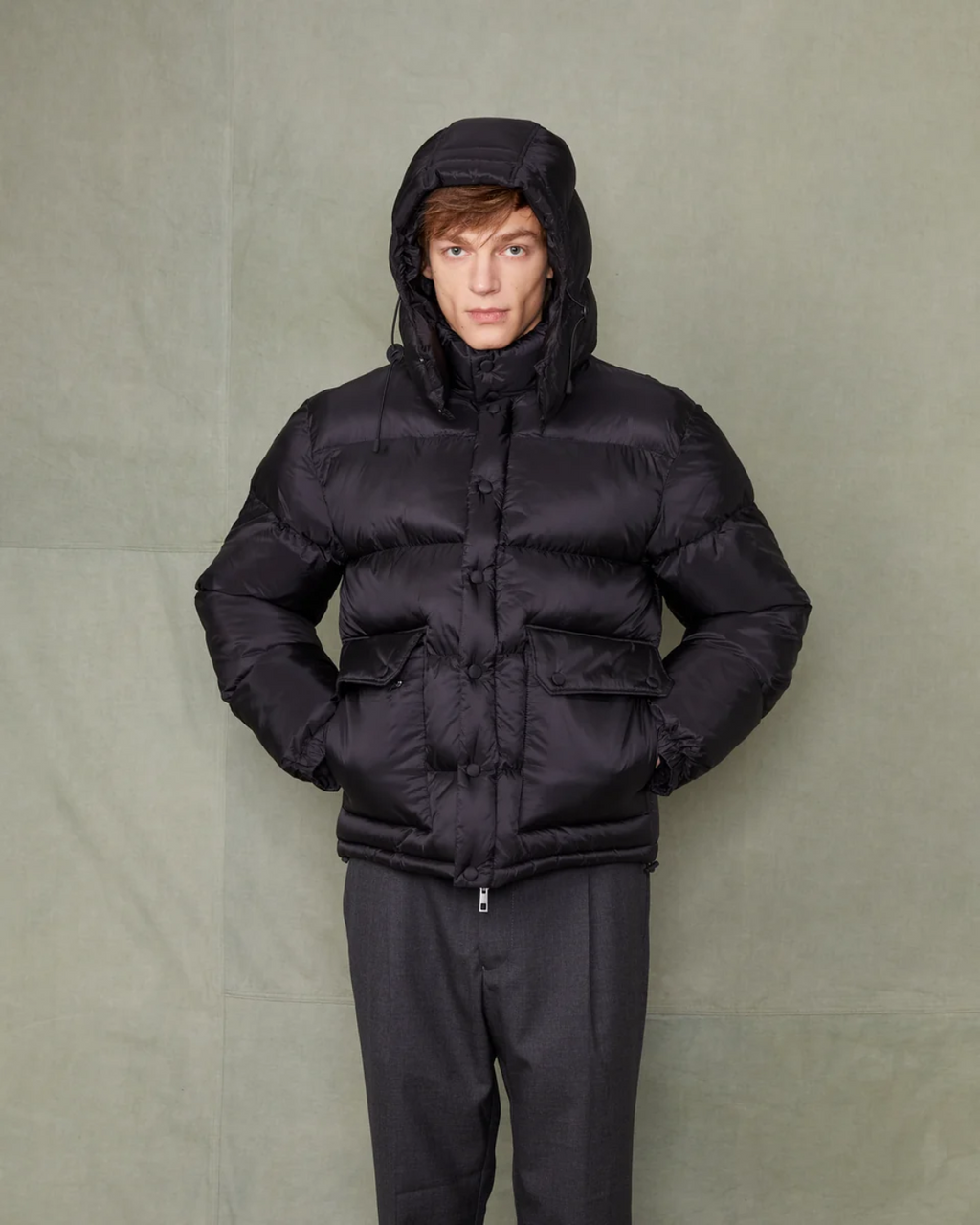 Officine Generale Down Jacket Nylon