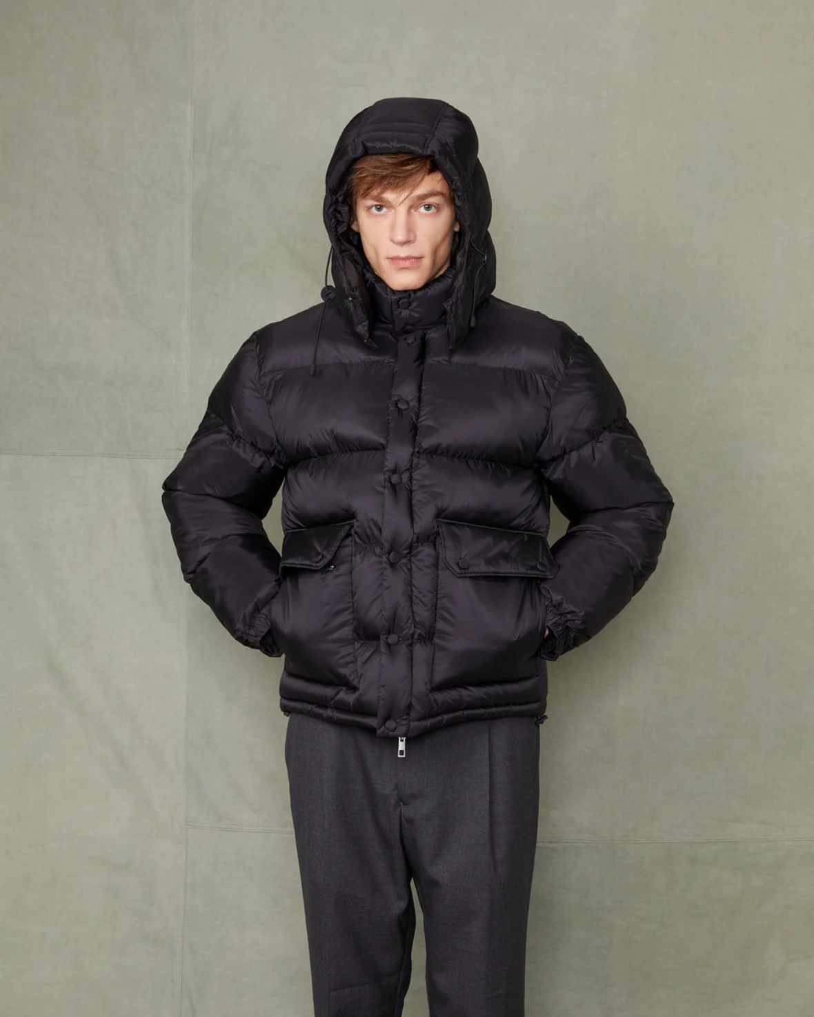 Officine Generale Down Jacket Nylon