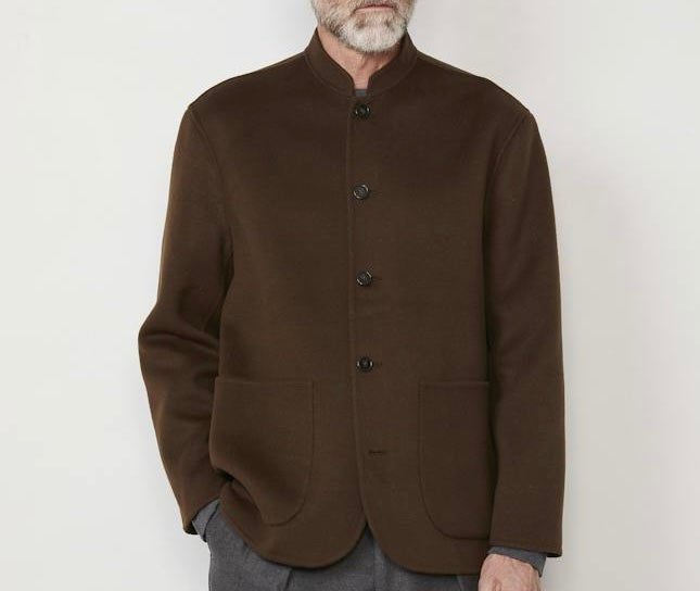 Officine Generale Simao Overshirt Double Split