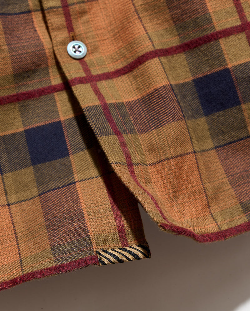 Billy Reid Textured Bold Plaid Pickwick Shirt