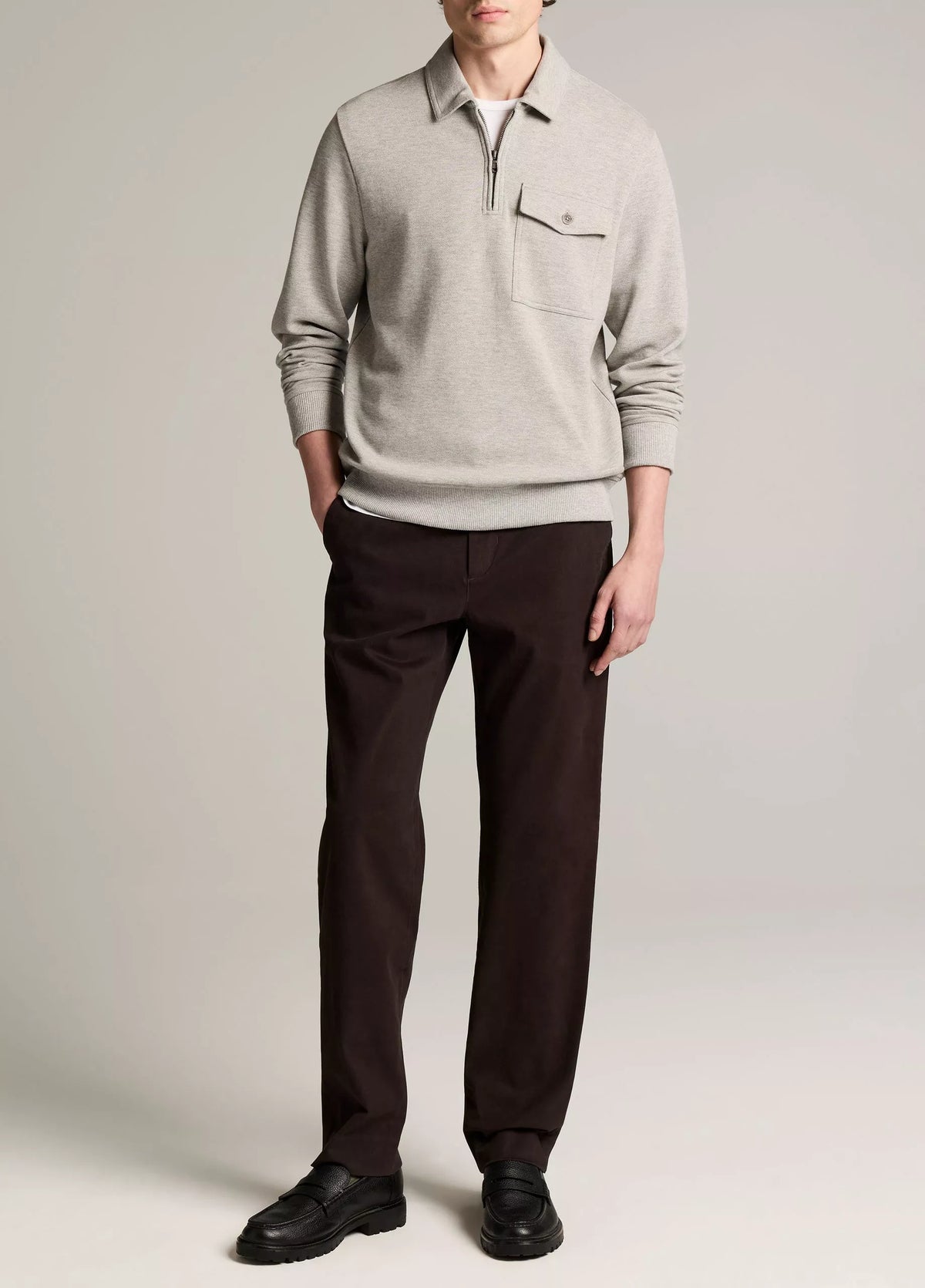 Vince Owen Athletic Stretch-Cotton Pant
