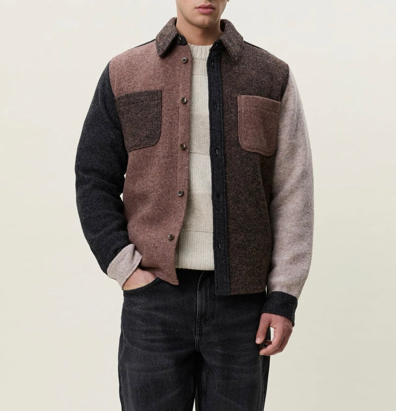 Les Deux Colourblock Overshirt