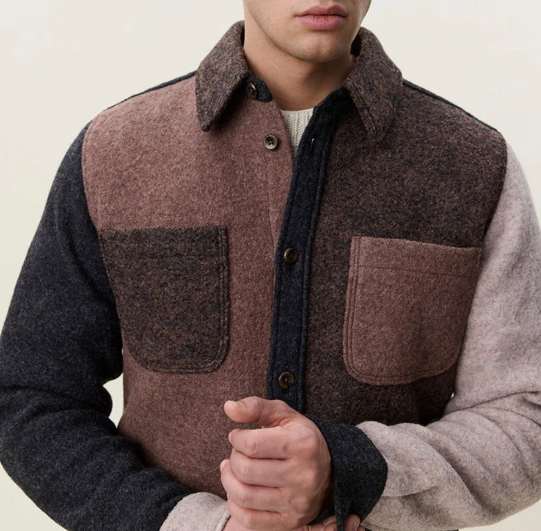 Les Deux Colourblock Overshirt