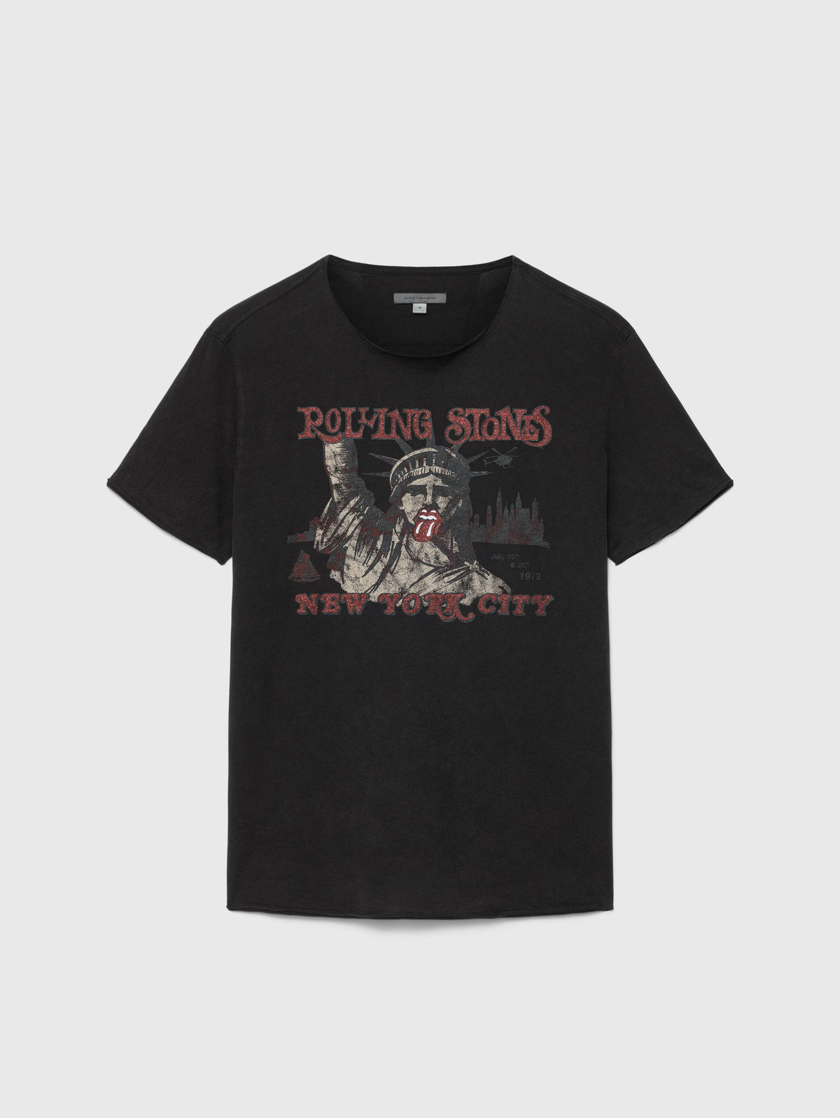 John Varvatos SS Raw Edge Tee - Stones NYC