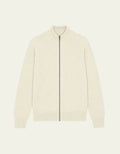 Les Deux Wool Rib Zipper Knit