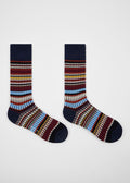 Paul Smith Signature Ribbed Sock Navy