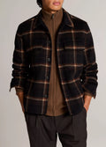Vince Nova Plaid Splitable Shirt jacket