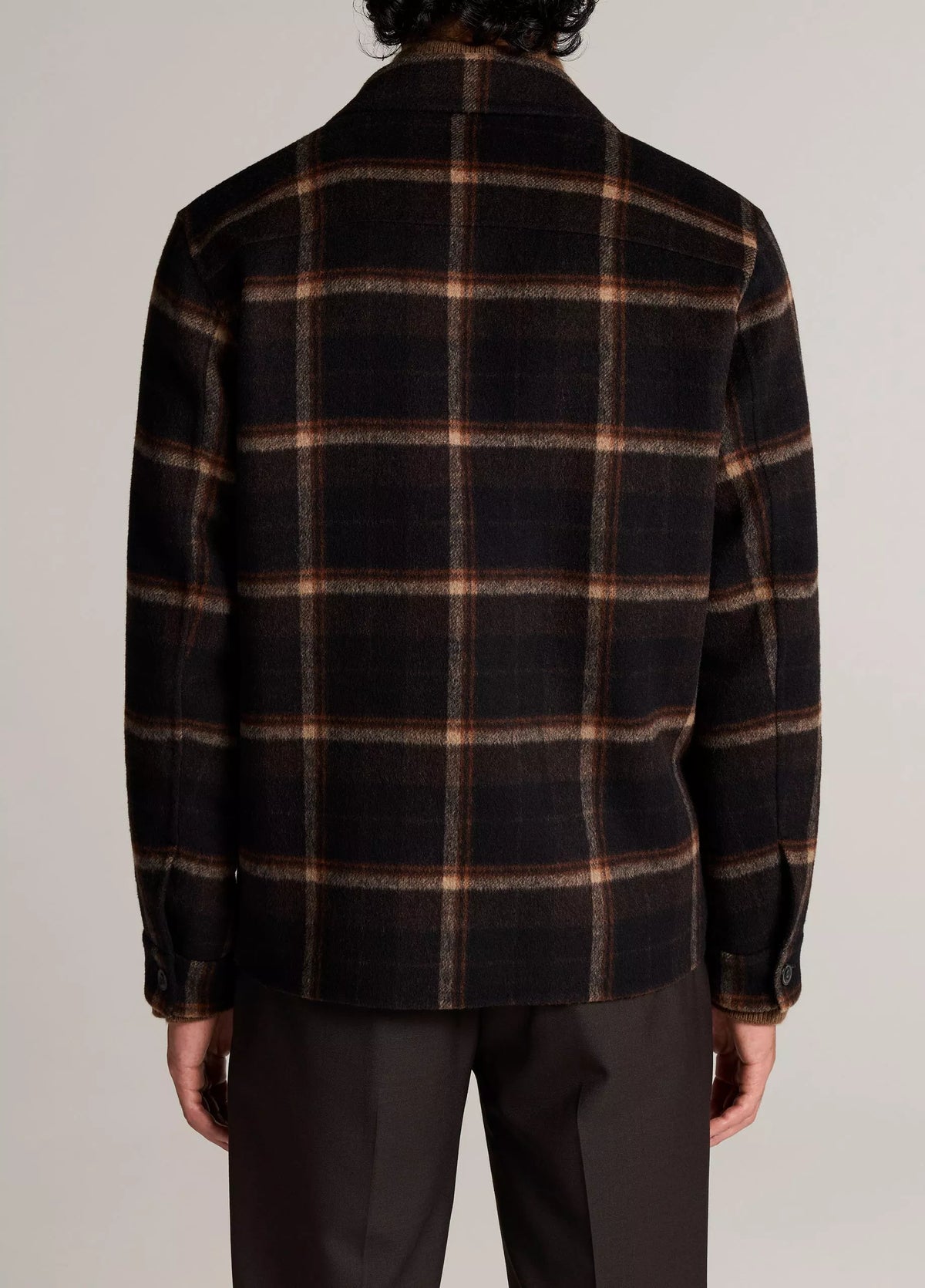 Vince Nova Plaid Splitable Shirt jacket