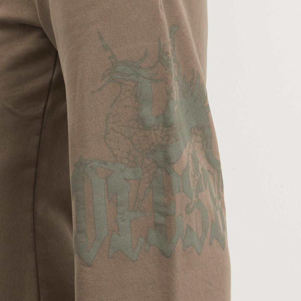Diesel Treated Pants With Logo