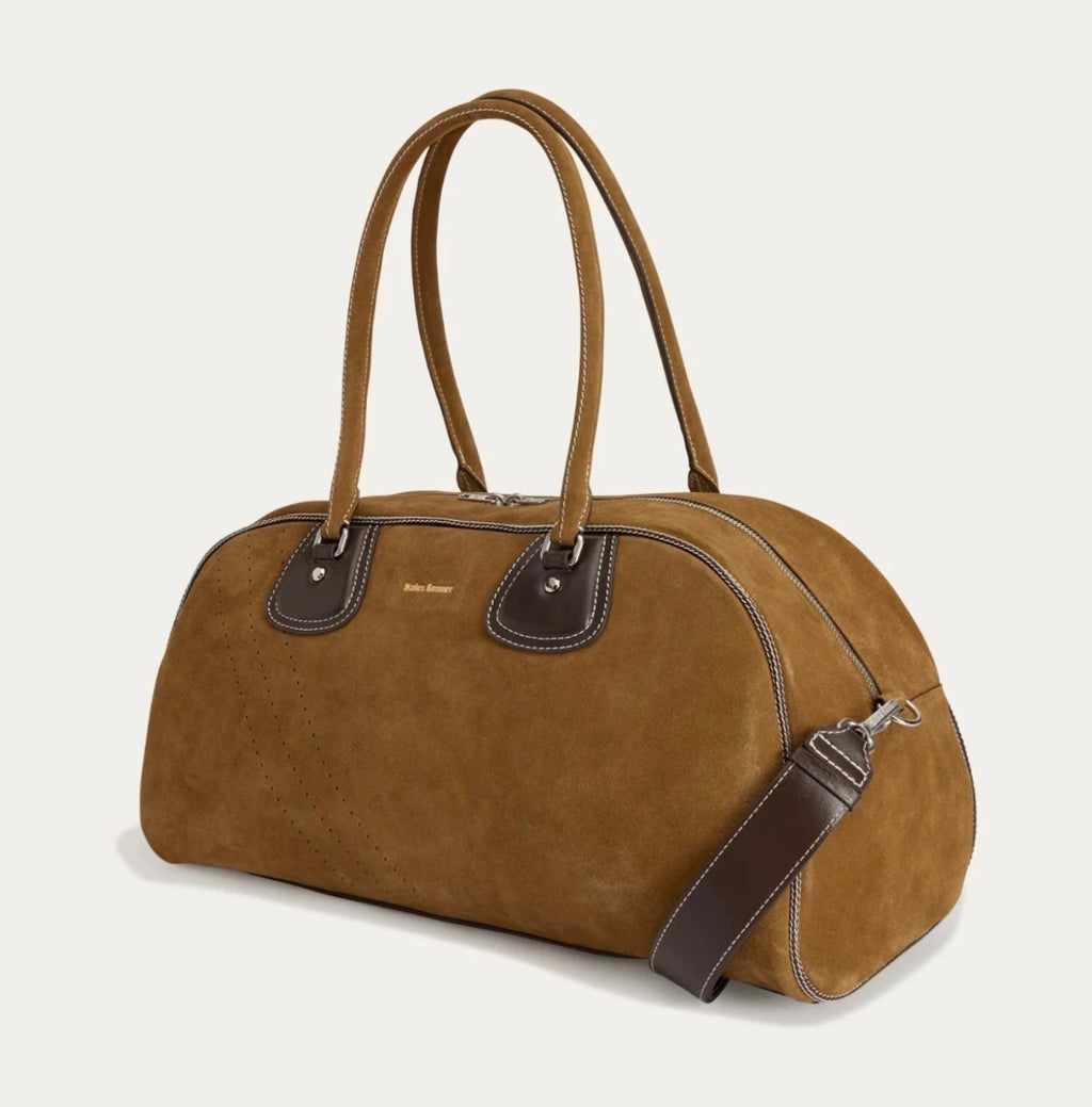 Adidas Wales Bonner Suede Bowling Bag