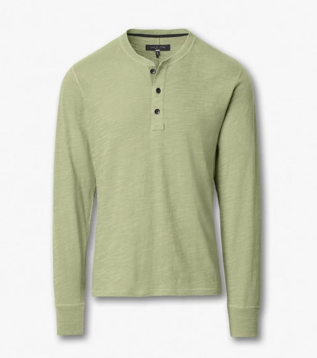 Rag & Bone Classic Flame Henley