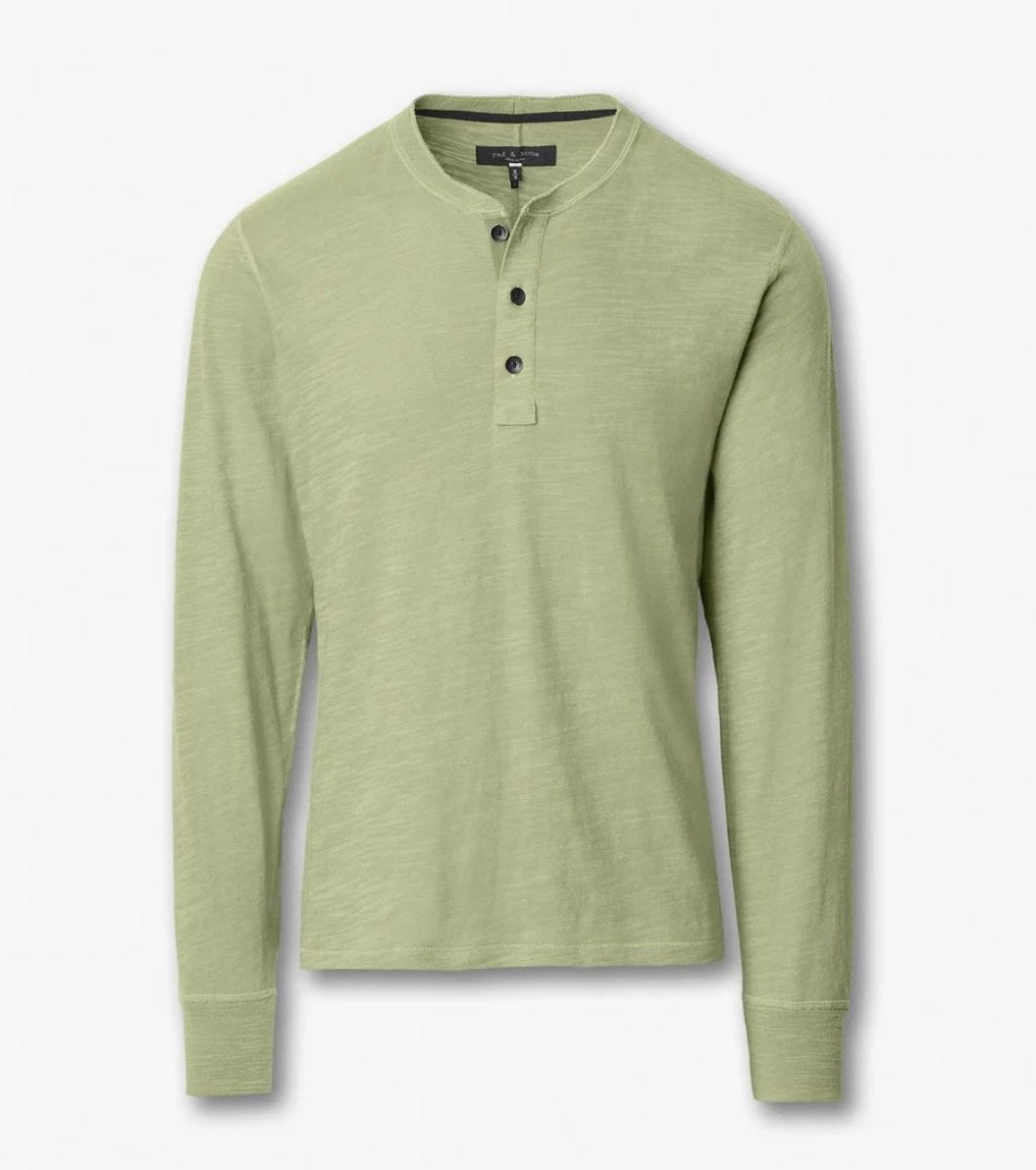 Rag & Bone Classic Flame Henley