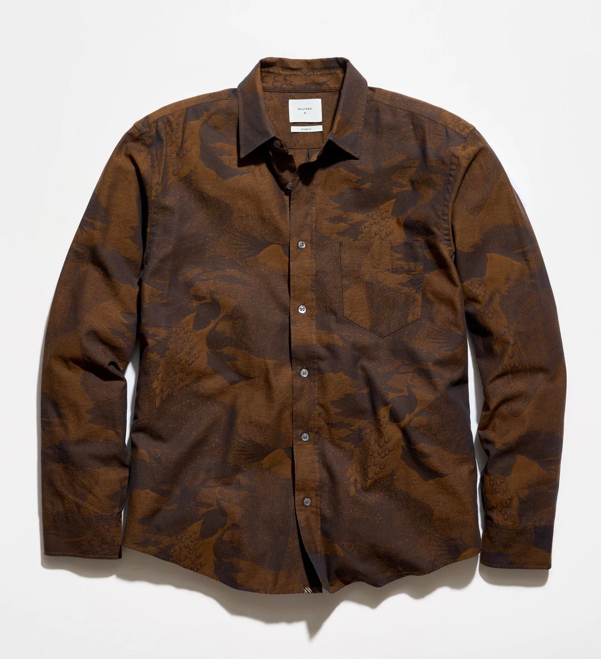 Billy Reid Archive Peacock Cypress Shirt