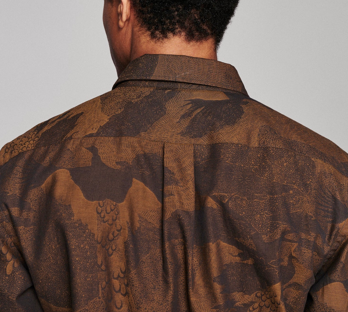 Billy Reid Archive Peacock Cypress Shirt