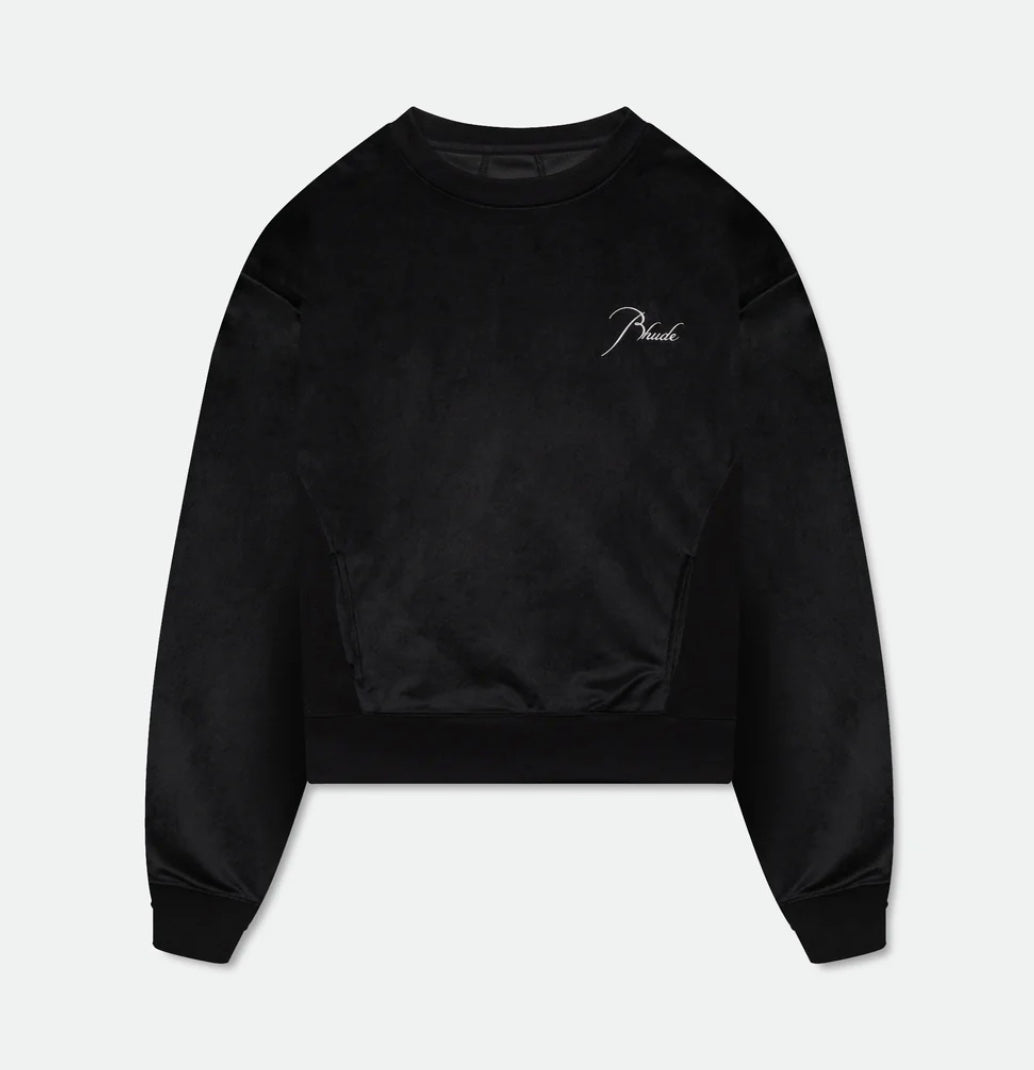 RHUDE Velour Classique Crewneck